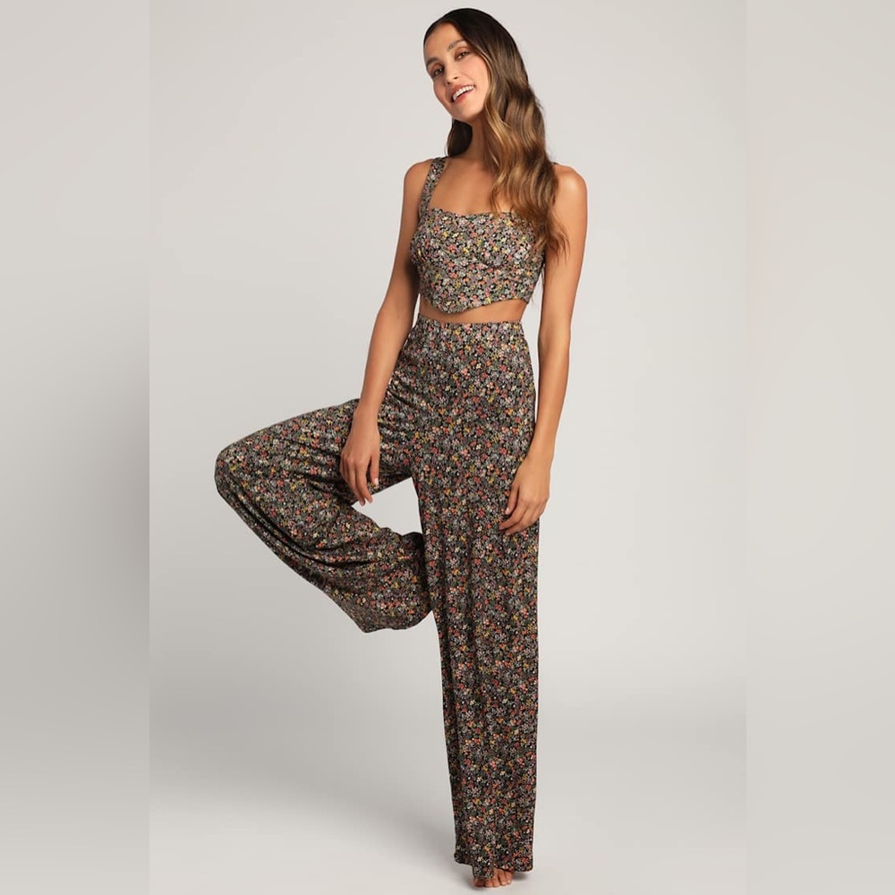 Floral SET! Top and bottom